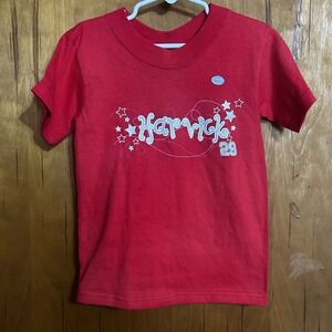 Chase Authentics Harvick #29 NASCAR T-Shirt Youth XS 2-4 Red Glitter NWT